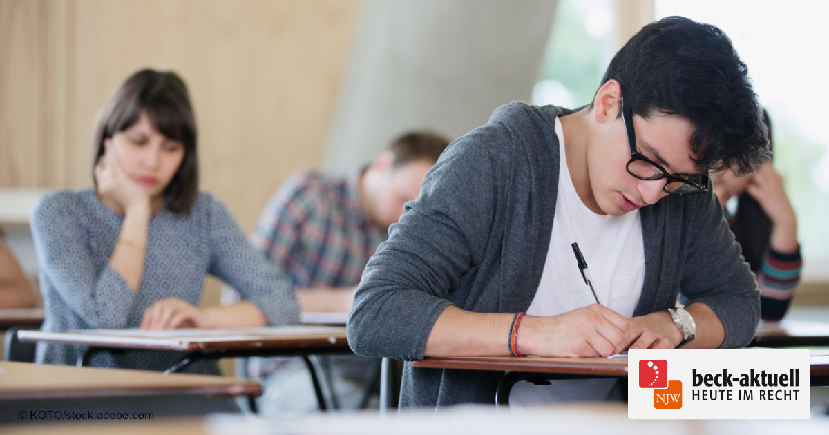 Jura-Examina 2023: 51,8% mit Prdikat  aber nur in einem Bundesland |  beck-aktuell