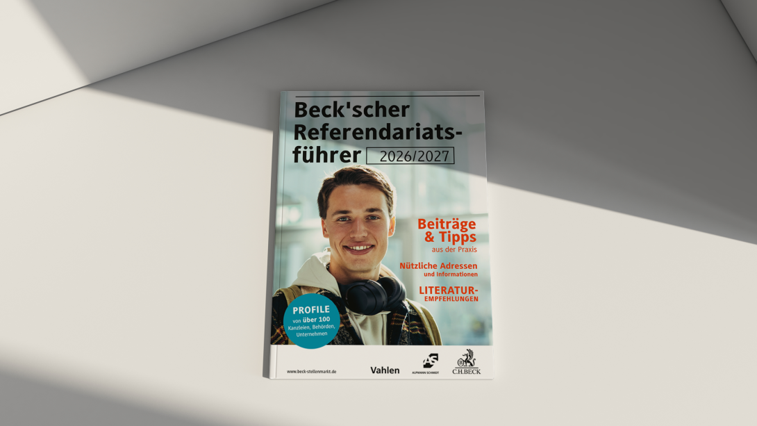 Cover vom Beck'schen Referendariatsführer